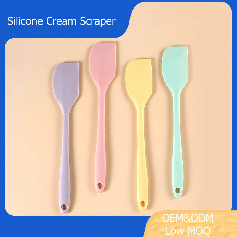 Silicone Pastry Spatula Baking Scraper-Durable Baking Accessories