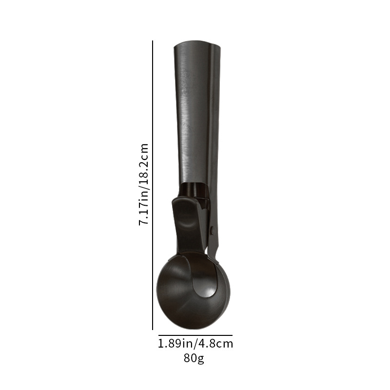 Two Sizes Available Ice Cream Spoon Digging Ball with Trigger
