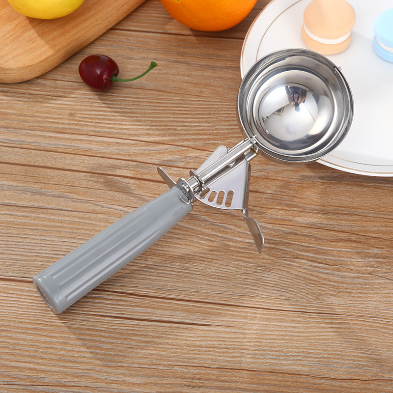 304 Stainless Steel Ice Cream Scoop in 9 Sizes - PP Handle