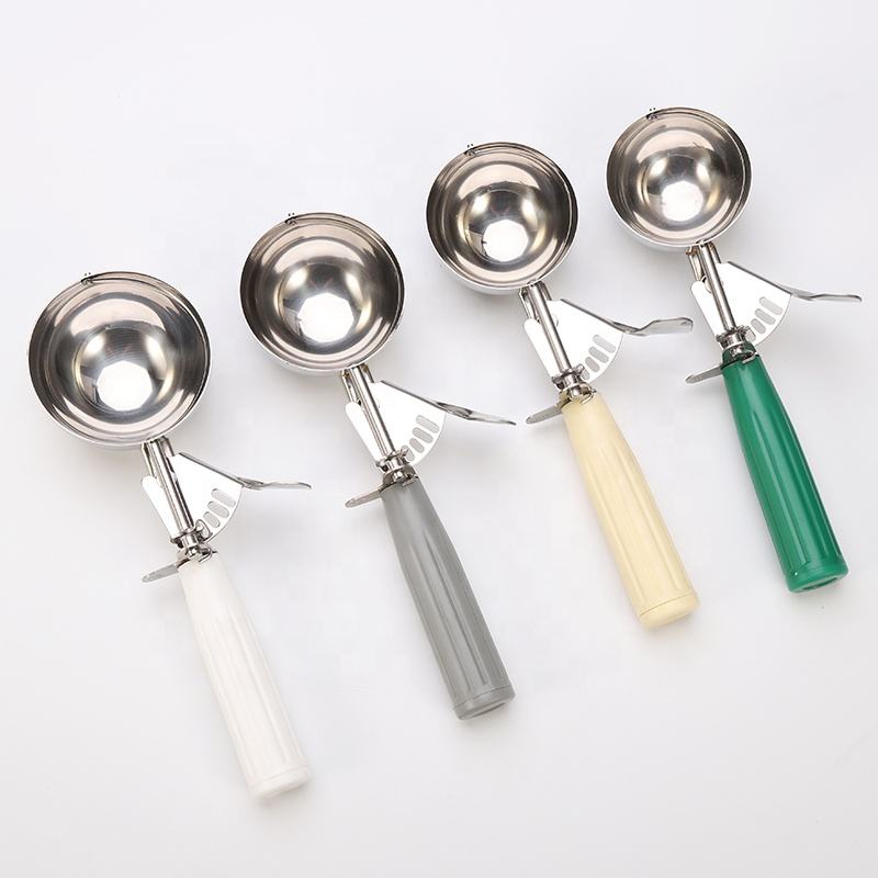 304 Stainless Steel Ice Cream Scoop in 9 Sizes - PP Handle