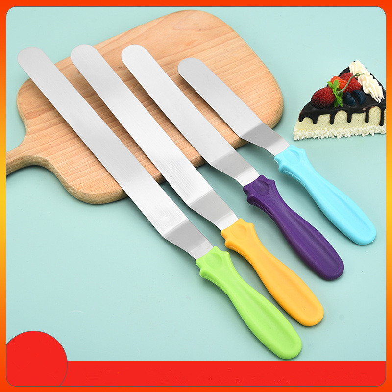 Professional Cake Spatula Set-6"-8"-10"-12" Mirror Finished