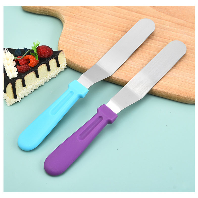 Angled Icing spatulas with 6 8 10 12 inch Metal Stainless Steel