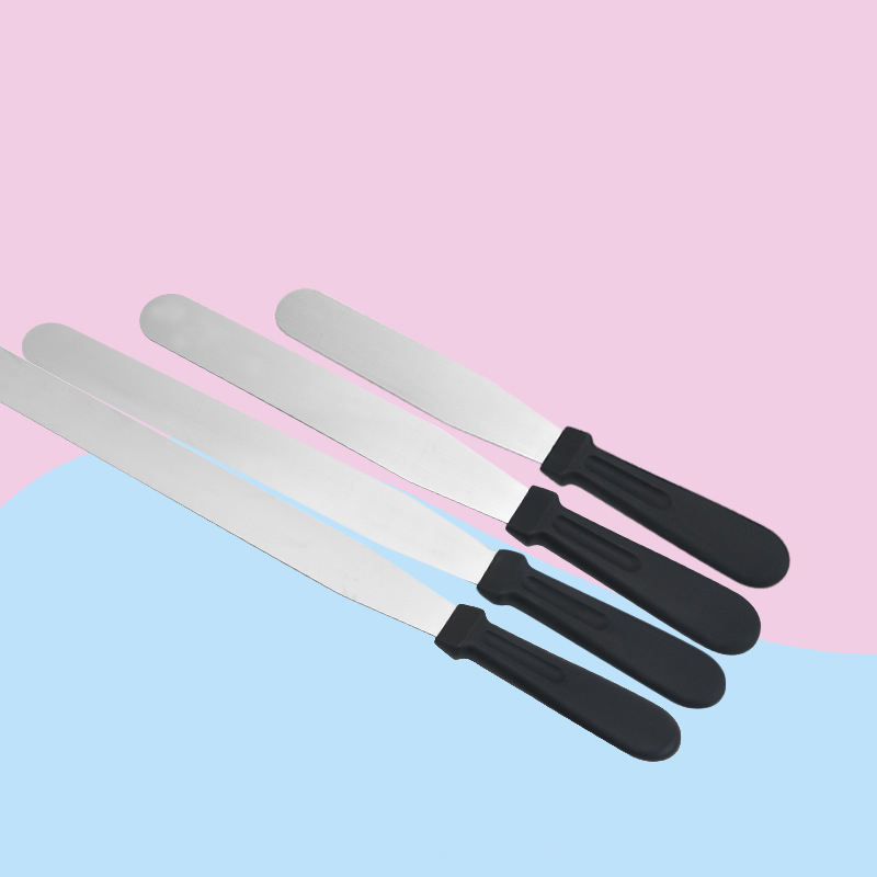 Offset Spatula Set of 4 Professional Stainless Steel Frosting Spatulas