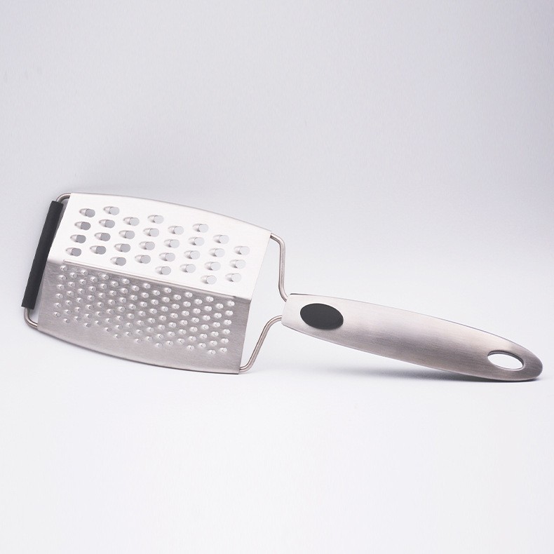 Multi-functional Blade Cheese Grater Stainless Steel with Silicone Handle 