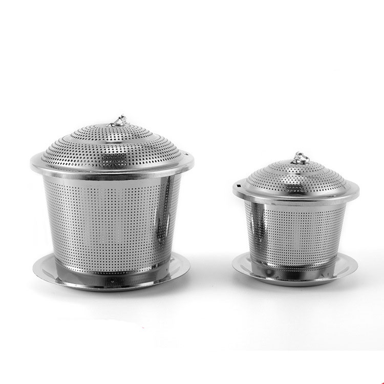 Ultra Fine Mesh Sieve Basket Stainless Steel Tea Strainer