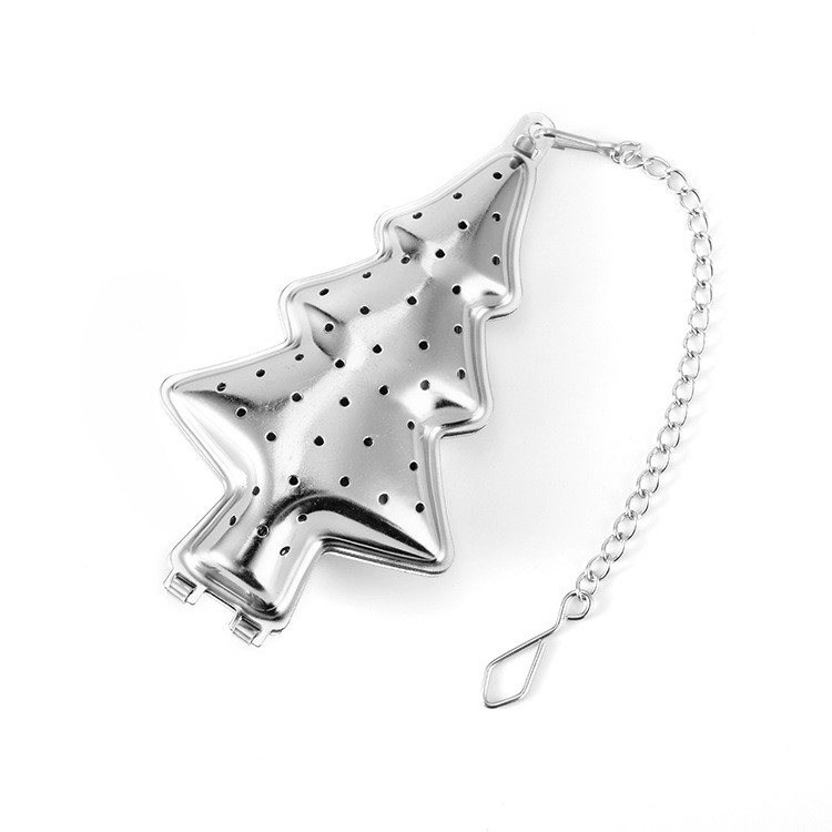 Unique Cute Christmas Tea Infuser with Chain