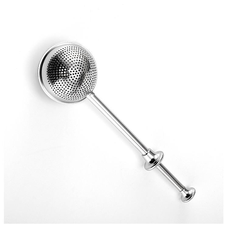 Filter Loose Leaf Tea Ball Infuser with Retractable Handle