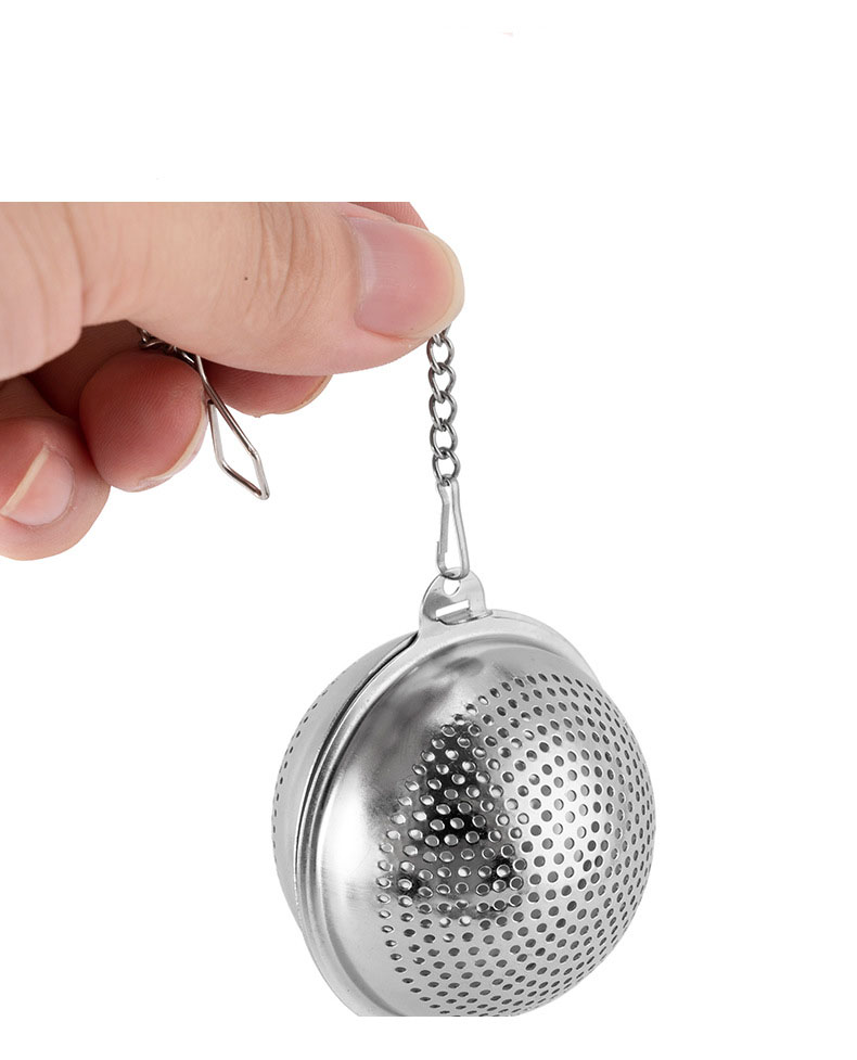 Extra Large Tea Strainer Ball With Extended Chain Hook